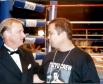 Makha and Showtime's ring announcer Jimmy Lennon
